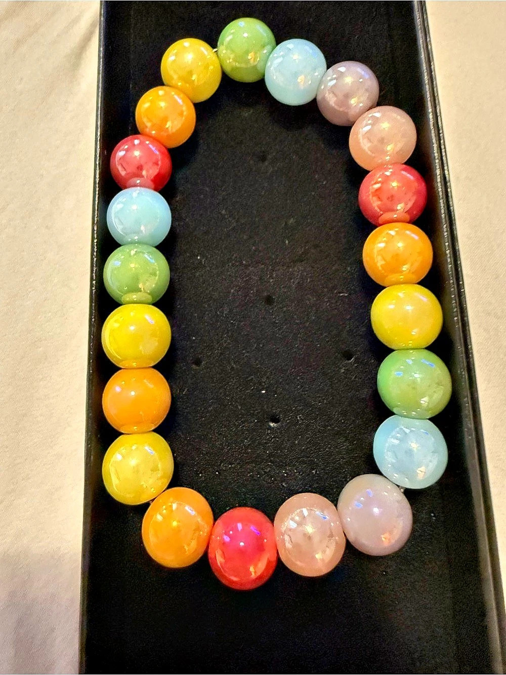 Multicolor Beaded Bracelet Like New
